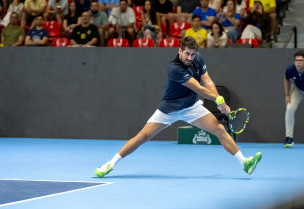 Tennis, Davis Cup, Brazil v Switzerland