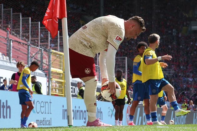 September 19, 2026, xrekx, Soccer 2. Bundesliga, 1 FC Kaiserslautern vs. Eintracht Braunschweig, left: Marlon Ritter, 1 FC Kaiserslautern. DFL and DFB regulations prohibit any use of photographs as image sequences and or quasi-video. Kaiserslautern