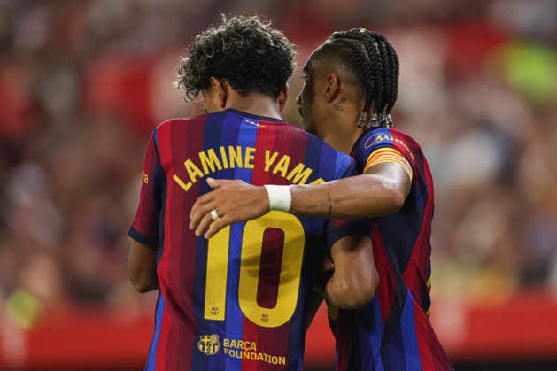 ESP: Sevilla FC - FC Barcelona, Barca La Liga EA Sports. Matchday 7. Raphinha Dias Belloli of FC Barcelona during the La Liga EA Sports match between Sevilla FC and FC Barcelona played at Sanchez Pizjuan Stadium on Sep 19, 2026 in Sevilla, Spain. kpng Copyright: xAntonioxPozox xPRESSINPHOTOx AP_2627_SEV_BAR_036