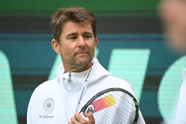 Michael KOHLMANN, Captain GER, Match 1: Alexander ZVEREV GER vs. Matej DODIC CRO. Germany (GER) vs. Croatia (CRO). Tennis Davis Cup Qualifiers, Round 2, on September 19, 2026, at the Heristo Arena in Halle, Westphalia, Germany Â