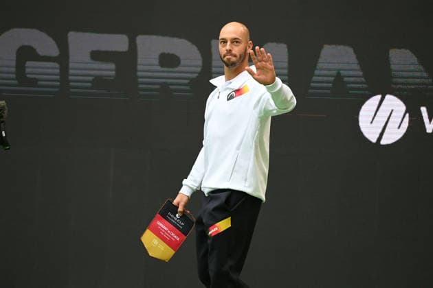 Tm PUETZ Pütz, GER vs. Alexander ZVEREV, GER vs. Matej DODIC, CRO Germany vs. Croatia CRO Tennis Davis Cup Qualifiers Round 2 on September 19, 2026, at the Heristo Arena in Westphalia, Germany Â