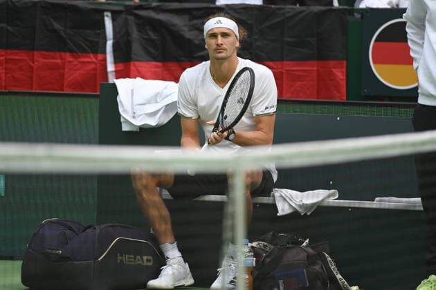Alexander ZVEREV GER vs. Alexander ZVEREV GER vs. Matej DODIC CRO Germany GER vs. Croatia CRO Tennis Davis Cup Qualifiers Round 2 on September 19, 2026, at the Heristo Arena in Halle, Westphalia, Germany Â