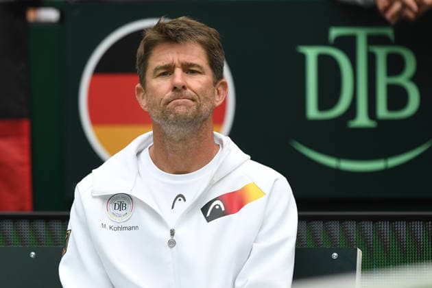 Michael KOHLMANN, Captain GER, Match 1: Alexander ZVEREV GER vs. Matej DODIC CRO; Germany (GER) vs. Croatia (CRO); Tennis Davis Cup Qualifiers, Round 2, on September 19, 2026, at the Heristo Arena in Halle, Westphalia, Germany Â