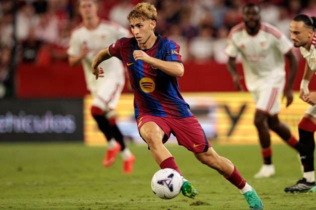 September 19, 2026, Seville, Spain: Fermin Lopez FC Barcelona, Barca seen in action during LaLiga EA SPORTS 2026 2027 game between teams of Sevilla FC and FC Barcelona..Final Score: Sevilla FC 1-3 FC Barcelona. Seville Spain - ZUMAs197 20260919_aaa_s197_328 Copyright: xMaciejxRogowskix