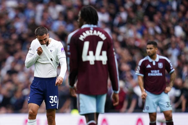 Premier League: Tottenham Hotspur v Aston Villa Rodrigo Bentancur of Tottenham Hotspur during the Premier League match Tottenham Hotspur vs Aston Villa at Tottenham Hotspur Stadium, London, United Kingdom on 19 September 2026 (Photo by Harvey Murphy News Images) Copyright: xHarveyxMurphy NewsxImagesx