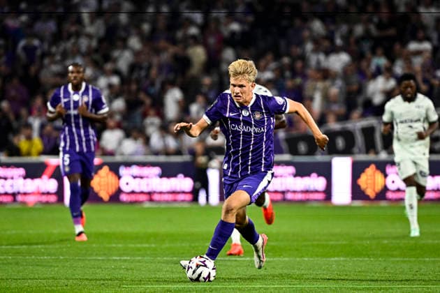 FOOTBALL : Toulouse vs Le Havre- 5eme Journee de Ligue 1 McDonald S - Toulouse - 19 09 2026 Thomas Jorgensen (tfc) Toulouse  Copyright: xThierryxBretonx