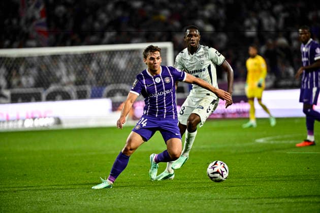 FOOTBALL : Toulouse vs Le Havre- 5eme Journee de Ligue 1 McDonald S - Toulouse - 19 09 2026 Kristian Sigur (tfc) Toulouse  Copyright: xThierryxBretonx