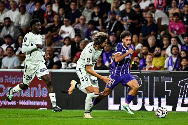 FOOTBALL : Toulouse vs Le Havre- 5eme Journee de Ligue 1 McDonald S - Toulouse - 19 09 2026 Ilyas Azizi (tfc) Toulouse  Copyright: xThierryxBretonx