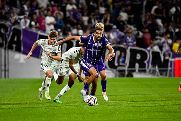FOOTBALL : Toulouse vs Le Havre- 5eme Journee de Ligue 1 McDonald S - Toulouse - 19 09 2026 Rafik Messali (tfc) Toulouse  Copyright: xThierryxBretonx