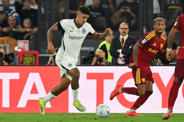 Soccer, Serie A match , Roma v Inter Luis Henrique of Inter during the Serie A match between Roma v Inter at Olympic stadium. Rome (Italy), September 19h, 2026 Imago-Images Emmefoto Copyright: xImago-Images Emmefotox