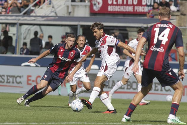 SOCCER - Serie A - Bologna FC vs. Torino FC Photo by IPA ABACAPRESS.COM88733616 - Nikola Vlaöic of Torino FC plays the ball during the Bologna BFC vs. Torino FC match, the 5th game of the 2026-27 Enilive Serie A season, at the Renato Dall Ara Stadium in Bologna (BO), Italy, on September 19, 2026. Bologna Italy  Copyright: xIPAxSport ABACAx
