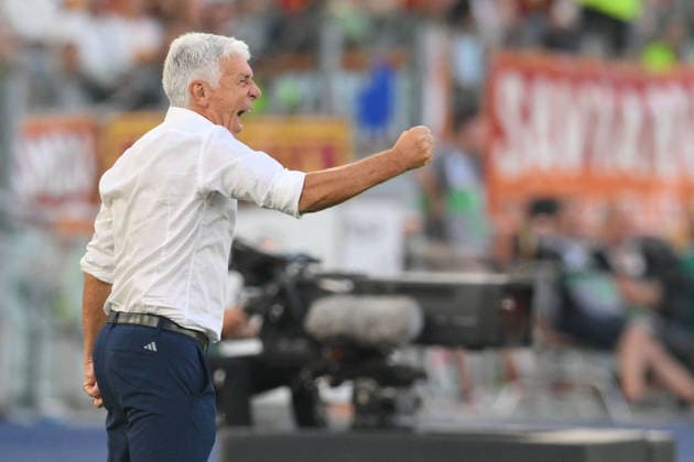 SOCCER - Serie A - AS Roma vs. Inter - FC Internazionale Photo by IPA ABACAPRESS.COM88721294 - Giampiero Gasperini, head coach of Roma, during the Serie A Enilive soccer match between Roma and Inter at the Stadio Olimpico on September 19, 2026, in Rome, Lazio. During the AS Roma vs. Inter - FC Internazionale Italian Serie A soccer match in Rome, Italy, on September 19, 2026 Rome Italy  Copyright: xIPAxSport ABACAx
