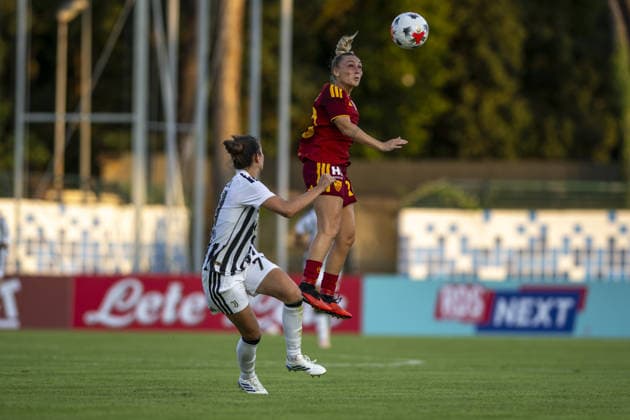 IPA88735287 - Gaiada Greggi and Martina Lenzini during the Final—Juventus FC vs. AS Roma, Serie A Women s Cup in Viareggio (LU), Italy, September 19, 2026  Copyright: xJacopoxCane IPAxSportx xx IPA88735287