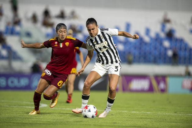 IPA88735292 - Maya Doms Estela Carbonell during the Final - Juventus FC vs. AS Roma, Serie A Women s Cup in Viareggio (LU), Italy, September 19, 2026  Copyright: xJacopoxCane IPAxSportx xx IPA88735292