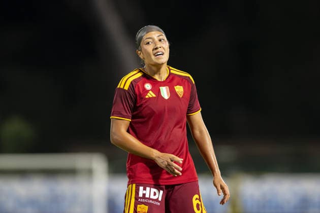 IPA88735298 - Maya Doms during the Final - Juventus FC vs. AS Roma, Serie A Women s Cup in Viareggio (LU), Italy, September 19, 2026  Copyright: xJacopoxCane IPAxSportx xx IPA88735298