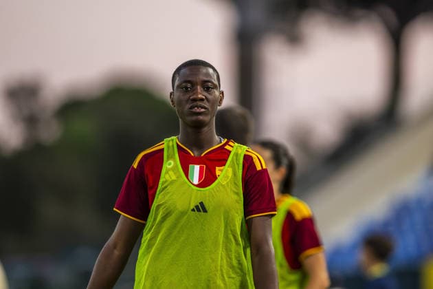 IPA88735302 - Shukurat Oladipo during the Final—Juventus FC vs. AS Roma, Serie A Women s Cup in Viareggio (LU), Italy, September 19, 2026  Copyright: xJacopoxCane IPAxSportx xx IPA88735302