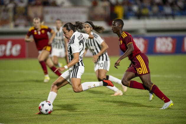 IPA88735524 - Amaiur Sarriegi during the Final—Juventus FC vs. AS Roma, Serie A Women s Cup in Viareggio (LU), Italy, September 19, 2026  Copyright: xJacopoxCane IPAxSportx xx IPA88735524