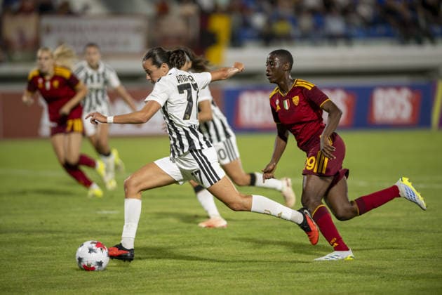 IPA88735527 - Amaiur Sarriegi during the Final—Juventus FC vs. AS Roma, Serie A Women s Cup in Viareggio (LU), Italy, September 19, 2026  Copyright: xJacopoxCane IPAxSportx xx IPA88735527