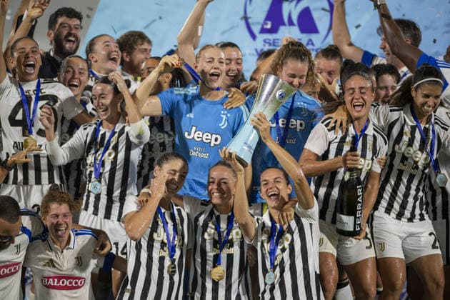 Football, Women, Italy, Cup, Final, Juventus Turin beat AS Roma