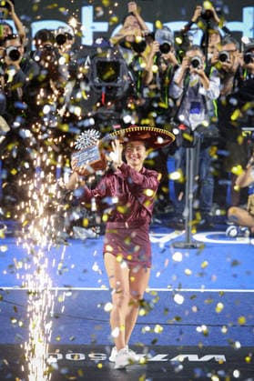 WTA GUADALAJARA OPEN 2026 WTA GUADALAJARA OPEN 2026 PEYTON STEARNS VS IVA JOVIC 09 19 2026 GUADALAJARA, JALISCO Action photo of Iva Jovic of the United States, champion of the singles tournament at the 2026 WTA Guadalajara Open, held at the Centro Panamericano de Tenis in Guadalajara, Jalisco, Mexico Action photo of Iva Jovic of the United States, champion of the singles tournament at the 2026 WTA Guadalajara Open, held at the Centro Panamericano de Tenis in Guadalajara, Jalisco, Mexico PHOTO BY IMAGENSHOP PHOTO AGENCY GUADALAJARA JALISCO MEXICO Copyright: xIMAGENSHOPxAGENCIAxFOTOGRAFICAx