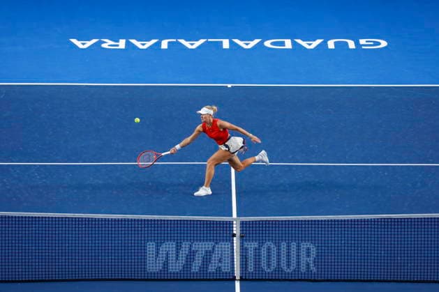 Guadalajara Open tennis tournament Peyton Stearns of the USA in action against Iva Jovic of the USA during the final of the Guadalajara Open tennis tournament in Guadalajara, Mexico, 19 September 2026. Guadalajara Mexico  Copyright: xFranciscoxGuascox