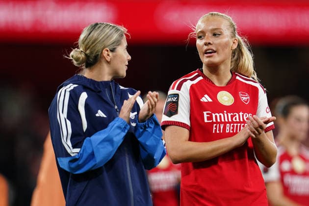 Women s Super League: Arsenal v Manchester United, ManU Full time scenes during the Women s Super League match Arsenal vs Manchester United at Emirates, London, United Kingdom on 19 September 2026 (Photo by Harvey Murphy News Images) London Emirates Greater London United Kingdom Copyright: xHarveyxMurphy NewsxImagesx