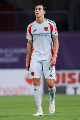 September 19, 2026, Frisco, Texas, United States: FC Dallas forward PETAR MUSA (9) in a soccer game, Saturday, Sept. 19, 2026, in Frisco, Texas. Frisco United States - ZUMAa325 20260919_zsa_a325_017 Copyright: xDavidxBalleringxIix