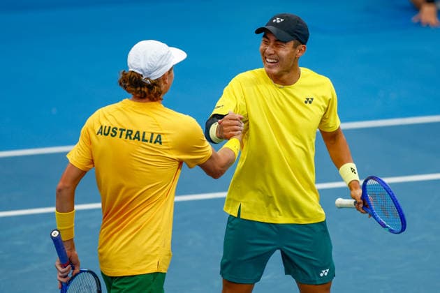 Tennis, Davis Cup, Australia v Poland