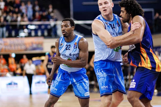 Johnathan Stove, ROSTOCK SEAWOLVES, 22, Rostock Seawolves vs. Phoenix Hagen, Basketball, BBL 2026–2027 easyCredit Basketball Bundesliga, Matchday 1, 2026–2027 season, September 19, 2026, Rostock Seawolves vs. Phoenix Hagen, Basketball, BBL 2026–2027 easyCredit Basketball Bundesliga, Matchday 1, 2026–2027 Season, September 19, 2026, Groter Pohl Copyright: xEibner-Pressefoto DenverxEhrlichx EP_DEH