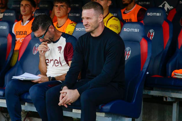 Bologna FC v Torino FC - Serie A 2026 27 Ignazio Abate, head coach of Torino FC, watches Bologna BFC play Torino FC during the Serie A Enilive 2026-27 match at Renato Dall Ara stadium in Bologna, Italy, on September 19, 2026. Bologna Italy  Copyright: xDavidexCasentinix originalFilename:casentini-bolognab260919_np0UM.jpg