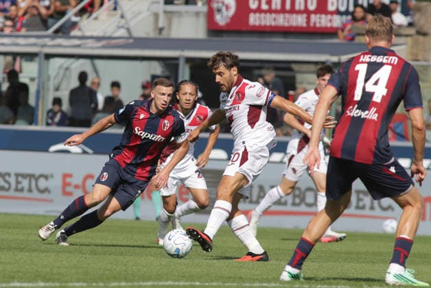 Bologna FC v Torino FC - Serie A 2026 27 Nikola Vlasic of Torino FC plays the ball during the Bologna BFC vs Torino FC Serie A Enilive 2026-27 match at the Renato Dall Ara stadium in Bologna, Italy, on September 19, 2026. Bologna Italy  Copyright: xDavidexCasentinix originalFilename:casentini-bolognab260919_npoSm.jpg