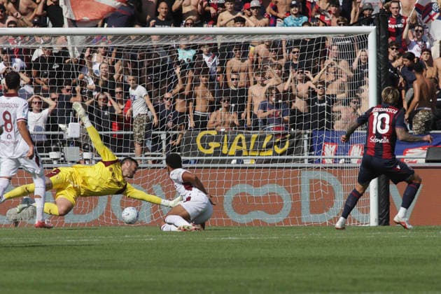Bologna FC v Torino FC - Serie A 2026 27 Federico Bernardeschi of Bologna FC scores a goal during the Bologna BFC vs Torino FC match in the 5th round of the Serie A Enilive 2026-27 season at the Renato Dall Ara stadium in Bologna, Italy, on September 19, 2026. Bologna Italy  Copyright: xDavidexCasentinix originalFilename:casentini-bolognab260919_nptkK.jpg