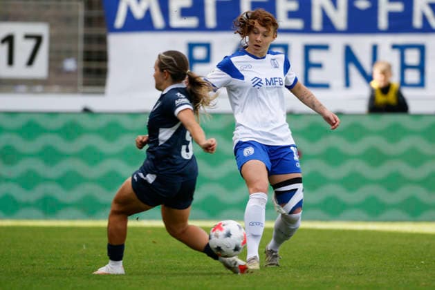 September 20, 2026, Hänsch Arena, Meppen, GER, Women s Soccer, 2. Bundesliga SV Meppen vs. SC Sand, Sarah Hagg SV Meppen 12 DFL REGULATIONS PROHIBIT ANY USE OF PHOTOGRAPHS AS IMAGE SEQUENCES AND OR QUASI-VIDEO Meppen Lower Saxony Hänsch Arena