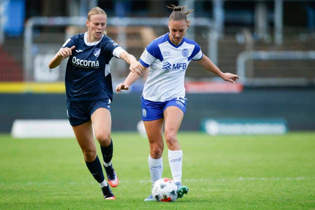 September 20, 2026, Hänsch Arena, Meppen, GER, Women s Soccer, 2nd Bundesliga: SV Meppen vs. SC Sand, Lana Hubbeling, SV Meppen 18. DFL regulations prohibit any use of photographs as image sequences and or quasi-video. Meppen, Lower Saxony, Hänsch Arena