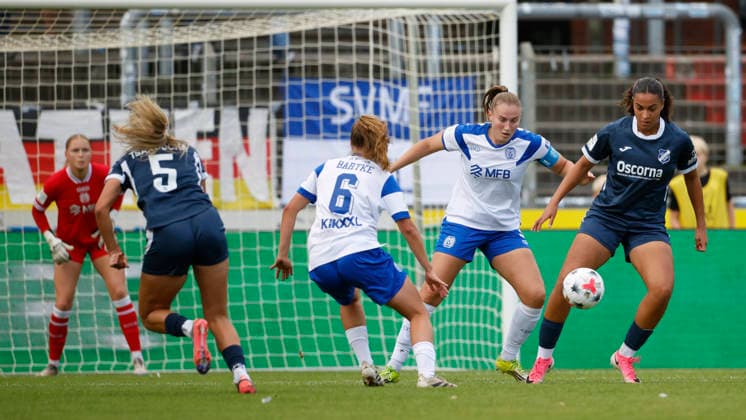 September 20, 2026, Hänsch Arena, Meppen, GER, Women s Soccer, 2nd Bundesliga: SV Meppen vs. SC Sand, Nina Rolfes, SV Meppen 3. DFL regulations prohibit any use of photographs as image sequences and or quasi-video. Meppen, Lower Saxony, Hänsch Arena