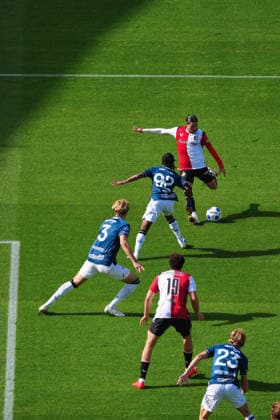 Eredivisie: Feyenoord Rotterdam v FC Utrecht Rotterdam - Anis Hadj Moussa of Feyenoord during the seventh competition round of the 2026 2027 Eredivisie season. The match is set between Feyenoord Rotterdam and FC Utrecht at Stadion Feijenoord De Kuip on 20 September 2026 in Rotterdam, The Netherlands. Copyright: xTomxBodex