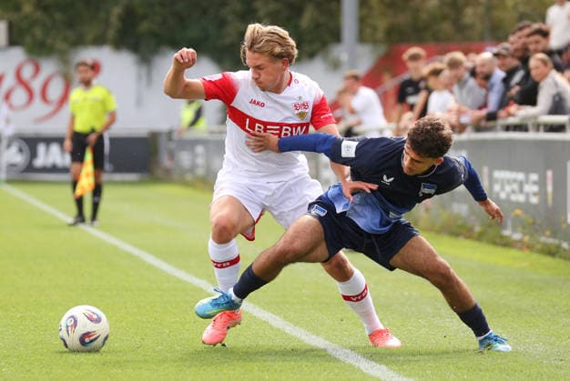 Football, DFB Cup, Under-19s, VfB Stuttgart v Hertha BSC