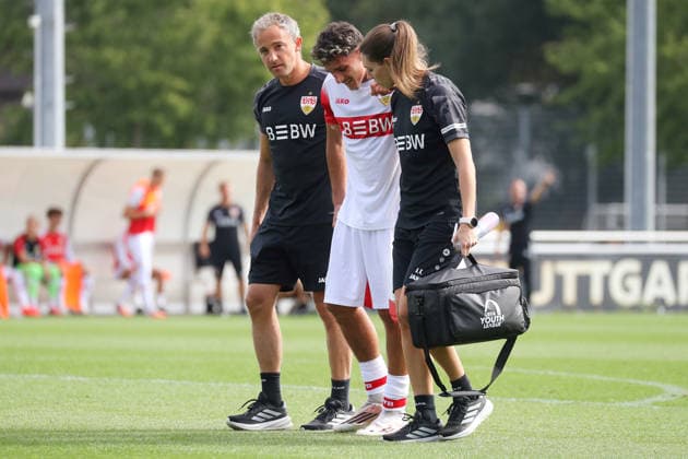 September 20, 2026, Germany, Stuttgart, Soccer: A-Junior DFB Cup Round of 16, 2025–2026 Season, Soccer: VfB Stuttgart U19 vs. Hertha BSC U19, Massimo Di Benedetto, VfB