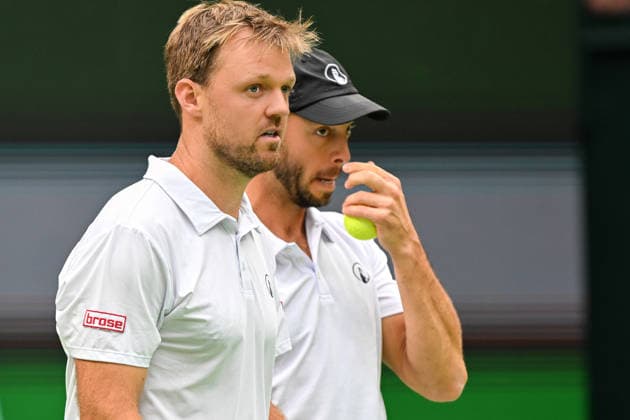 Kevin Krawietz GER Tim Pütz Puetz GER September 20, 2026 ¢ Tennis ¢ Davis Cup Qualifiers, 2nd Round ¢ Germany vs. Croatia, Heristo Arena, Halle Westfalen, North Rhine-Westphalia, Germany Copyright: xpepphotox xHorstxMauelshagenx pep00321, pep_20260920_hm