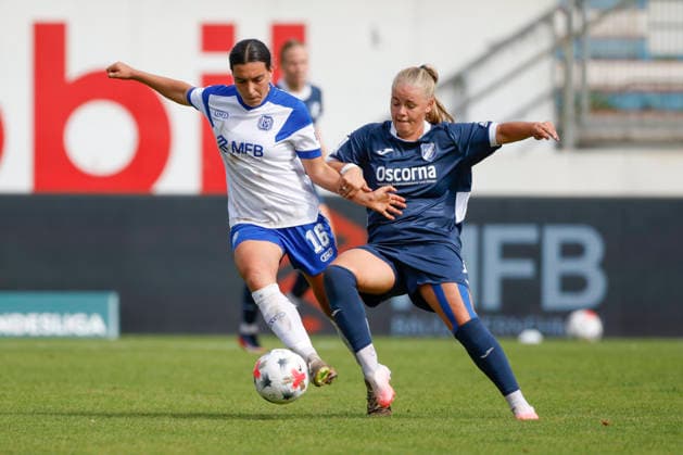 September 20, 2026, Hänsch Arena, Meppen, GER, Women s Soccer, 2. Bundesliga SV Meppen vs. SC Sand, Rahel Lang SV Meppen 16 DFL REGULATIONS PROHIBIT ANY USE OF PHOTOGRAPHS AS IMAGE SEQUENCES AND OR QUASI-VIDEO Meppen Lower Saxony Hänsch Arena