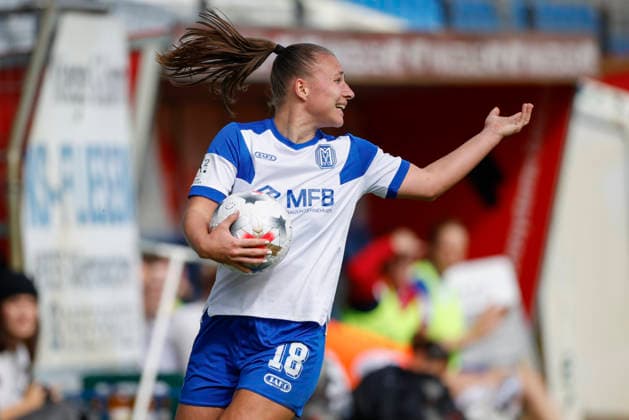 September 20, 2026, Hänsch Arena, Meppen, GER, Women s Soccer, 2. Bundesliga SV Meppen vs. SC Sand, Lana Hubbeling SV Meppen 18 DFL REGULATIONS PROHIBIT ANY USE OF PHOTOGRAPHS AS IMAGE SEQUENCES AND OR QUASI-VIDEO Meppen Lower Saxony Hänsch Arena