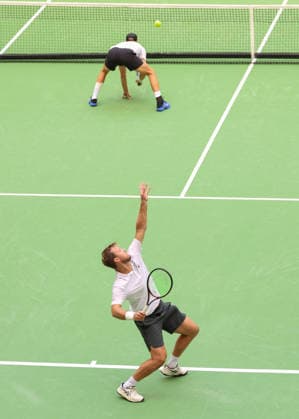 Team Germany, Kevin Krawietz, Tim Puetz, Men s Doubles, Davis Cup Germany vs. Croatia, Heristo Arena, Halle Westf, Germany Tennis Davis Cup 20026 Heristo Arena Halle West, North Rhine-Westphalia, Germany, September 20, 2026 Copyright: xJuergenxHasenkopfx