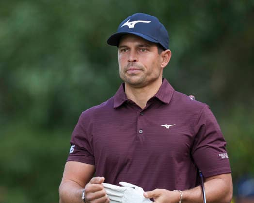 VIRGINIA WATER, ENGLAND - SEPTEMBER 20: Adrien Saddier (FRA) walks from the 7th tee during Round 4 at the BMW PGA, Golf Herren Championship at Wentworth Golf Club, Virginia Water on September 20, 2026 in Surrey, England The BMW PGA Championship