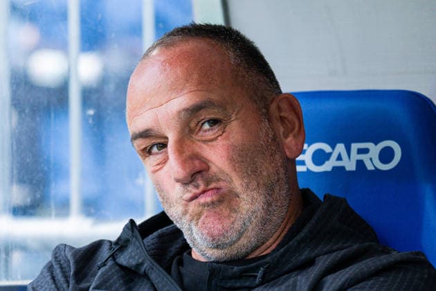 September 20, 2026 Soccer, 2026–2027, 2. Bundesliga, Matchday 6, DSC Arminia Bielefeld 1 FC Heidenheim Frank Schmidt, Heidenheim Coach DFL regulations prohibit any use of photographs as image sequences and or quasi-video