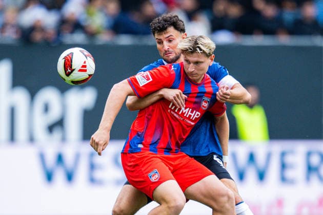 Football, 2nd Bundesliga, Arminia Bielefeld v 1. FC Heidenheim