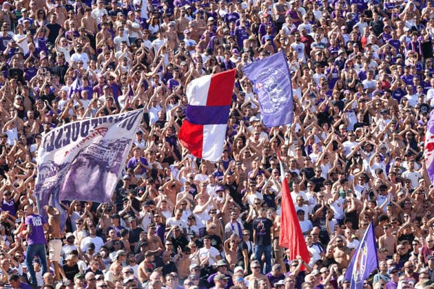 September 20, 2026, Firenze, Toscana, ITALIA: Supporters of AC Fiorentina During the 2026 27 Italian Serie A football match between AC Fiorentina and SSC Napoli, held on September 20, 2026, at the Artemio Franchi Stadium in Florence. Firenze ITALIA - ZUMAs236 20260920_aap_s236_008 Copyright: xFabioxSassox