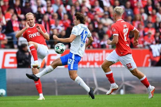 Football, 3rd Division, Rot-Weiss Essen v Hansa Rostock