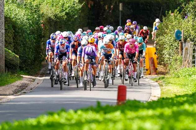 Gooikse Pijl 2026 Cycling Race GOOIK, BELGIUM - SEPTEMBER 20 : Illustration picture of the peloton during the 23th edition of the Gooikse Pijl one day cycling road race for Men Elite of 199 km with start in Roosdaal and finish in Gooik on September 20, 2026 in Gooik, Belgium, 20 09 2026 Gooik Belgium  Copyright: xXpix