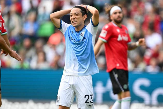 2. Bundesliga: Hannover 96 vs. VfL Bochum on September 20, 2026, at the HDI Arena in Hannover; Koji Miyoshi (Bochum) is dissatisfied, disappointed, disheartened, and dejected MT
