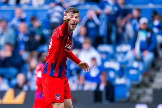 September 20, 2026 Soccer, 2026–2027, 2. Bundesliga, Matchday 6, DSC Arminia Bielefeld vs. 1. FC Heidenheim, Julian Niehues, Heidenheim. DFL regulations prohibit any use of photographs as image sequences and or quasi-video.